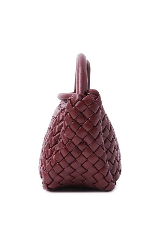 Сумка Cobble small Bottega Veneta 805739 V3RG1 Бордовый  805739 V3RG1 Фото 4