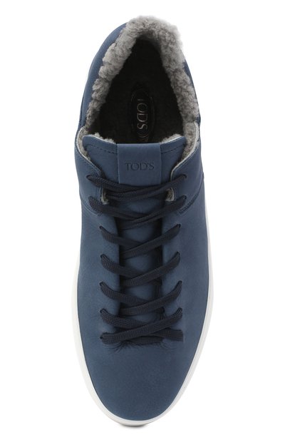 Кожаные кеды TOD’S, арт. XXM79B0DK216RN, фото 5
