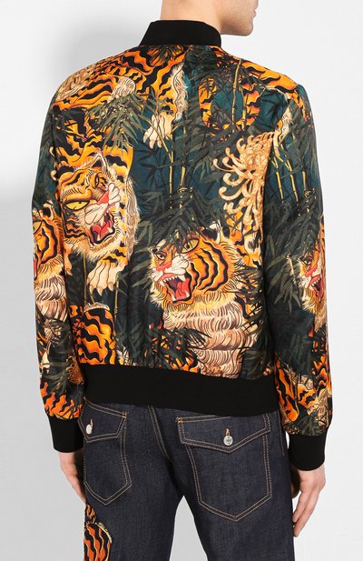 Шелковый бомбер DSQUARED2, арт. S71AN0180/S52759, фото 4