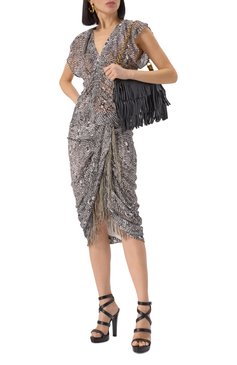 Юбка из вискозы и шелка ISABEL MARANT, арт. 25PJU0319FA/C1J06I, фото 2