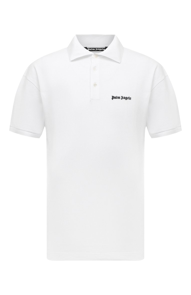 Хлопковое поло PALM ANGELS, арт. PMGB012F23FAB0010110, фото 1