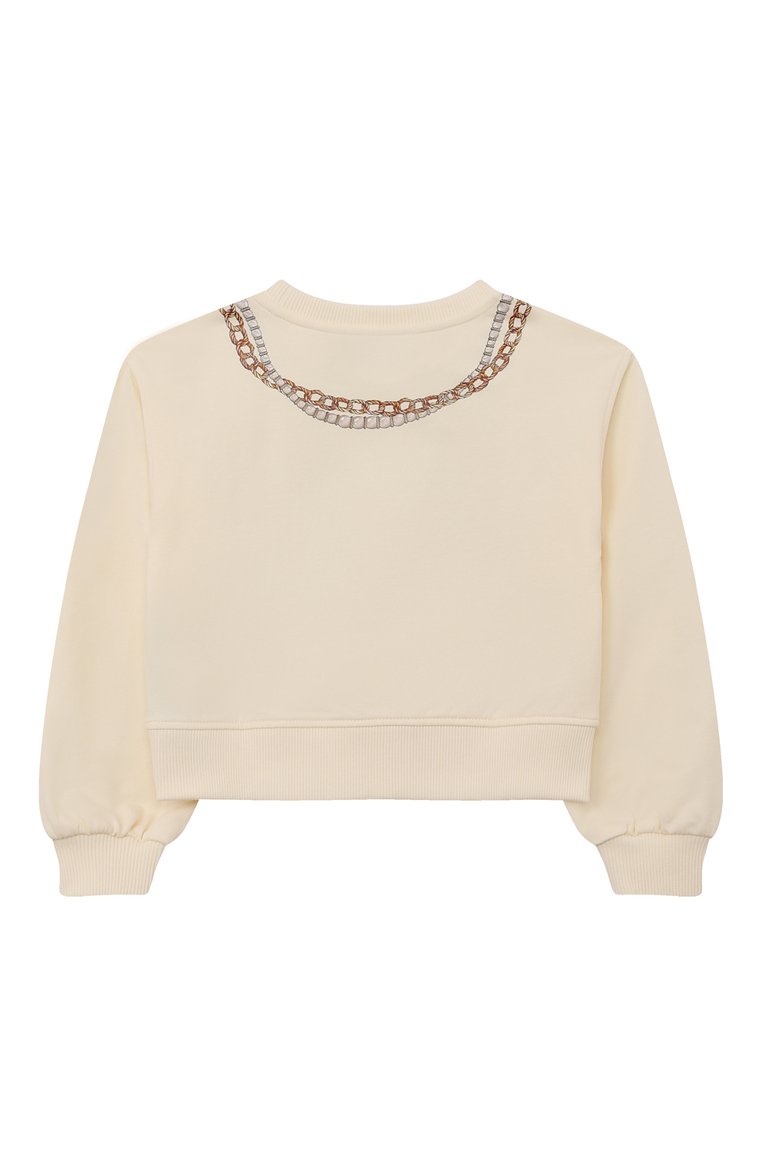 Хлопковый свитшот MOSCHINO, арт. HDF05F/LDA16/4A-8A, фото 2