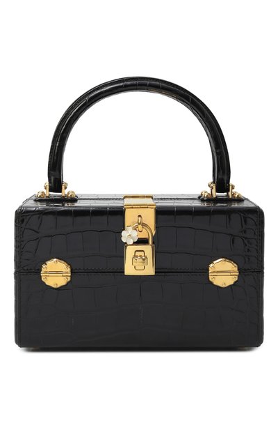 Сумка dolce box из кожи крокодила DOLCE & GABBANA, арт. BB6238/B2CL6, фото 1
