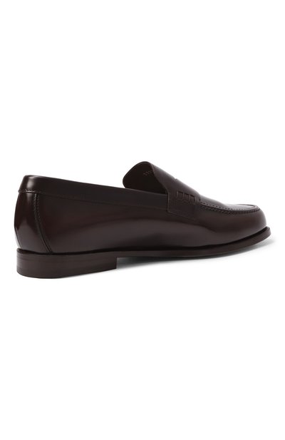 Кожаные пенни-лоферы DOUCAL'S, арт. DU3397MARIUZ007T, фото 5