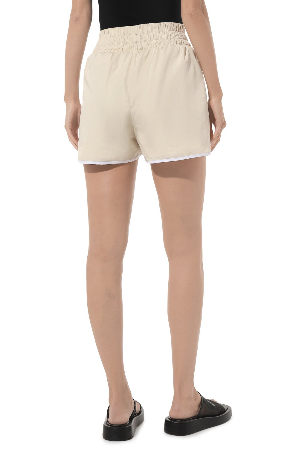 Шорты EVERREVER кремового цвета по цене 7900 руб., арт. RE-SH-BW-04, фото 4 Шорты EVERREVER, арт. RE-SH-BW-04, фото 4