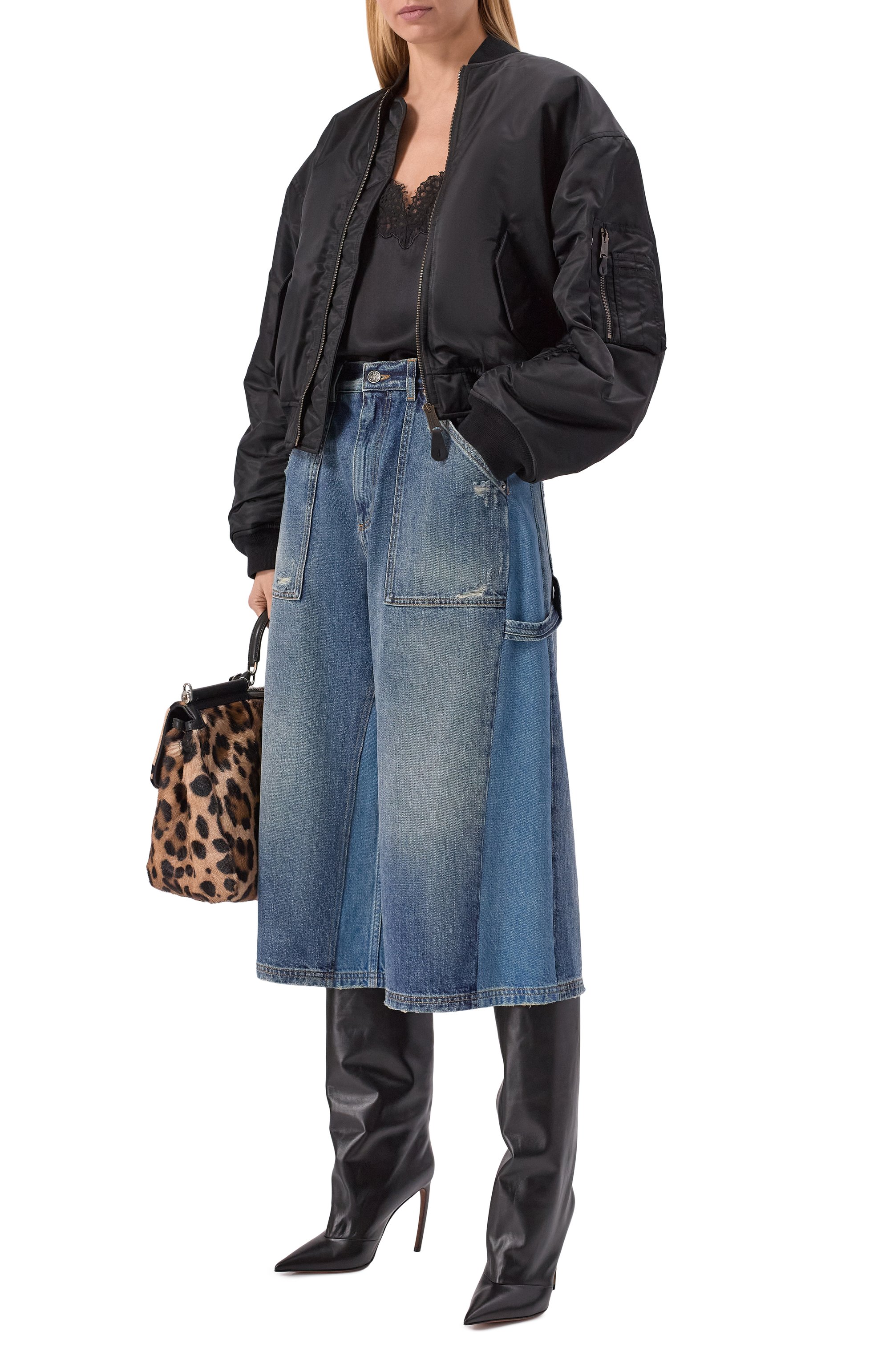 Джинсовые шорты DOLCE & GABBANA, арт. FTDGGD/G80D4, фото 2