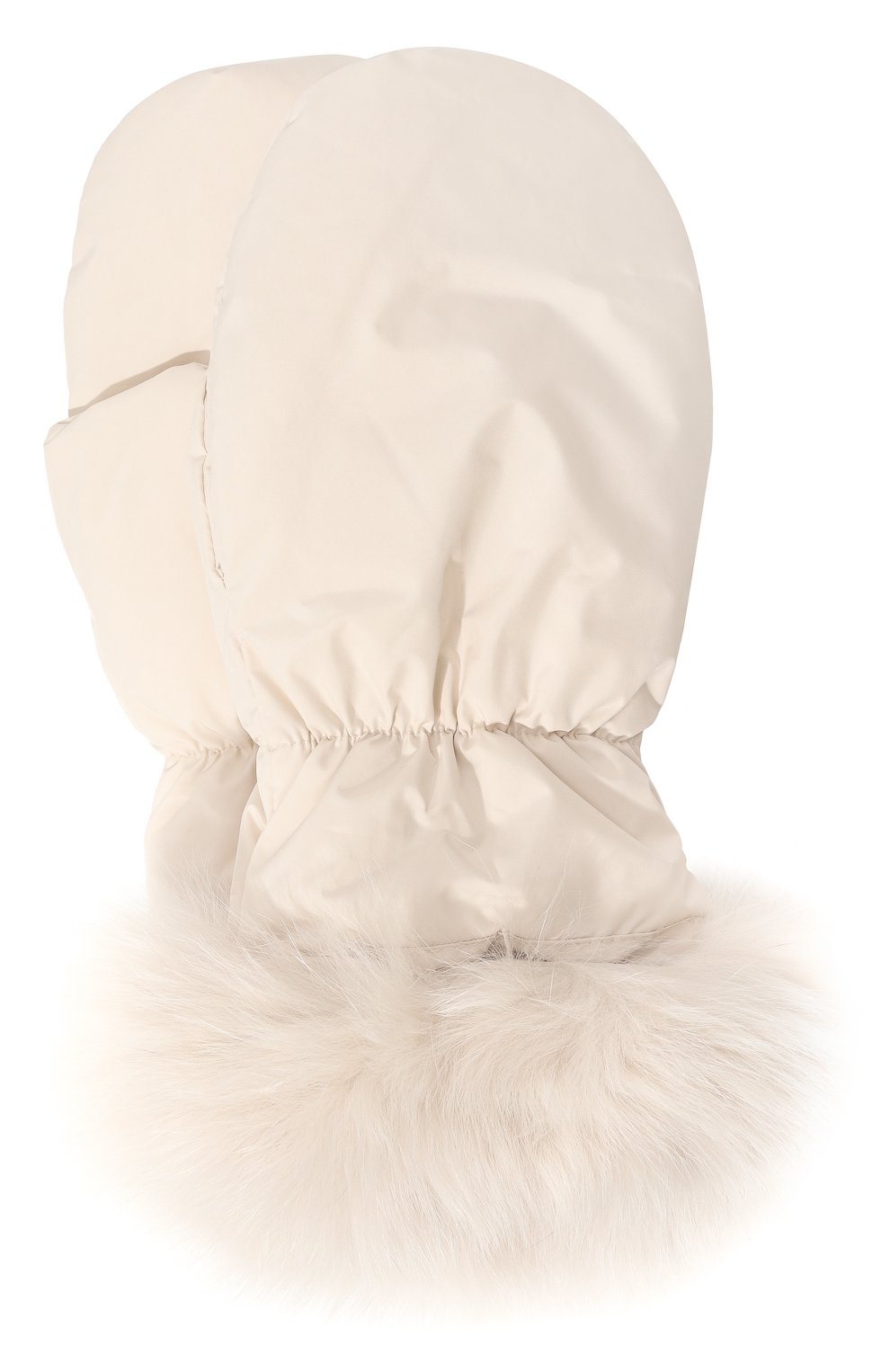 Пуховые варежки YVES SALOMON ENFANT, арт. 23WEA014XXD0XW, фото 1