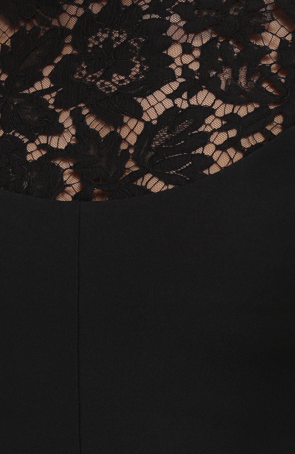 Приталенное платье с кружевным лифом и длинным рукавом VALENTINO, арт. MB3VAB65/360, фото 5