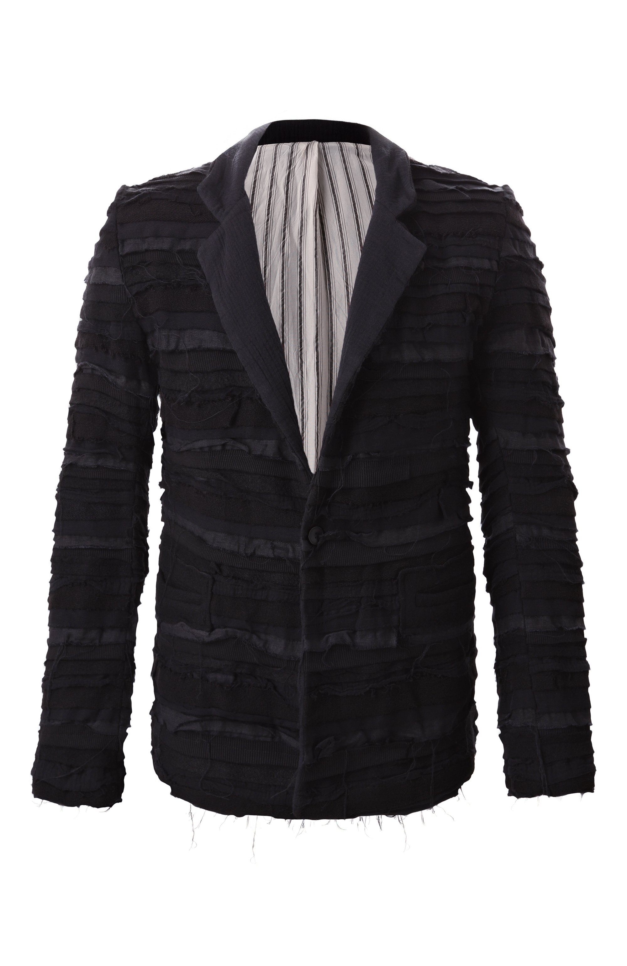 Комбинированный пиджак 139DEC, арт. SUT633-BK, фото 1