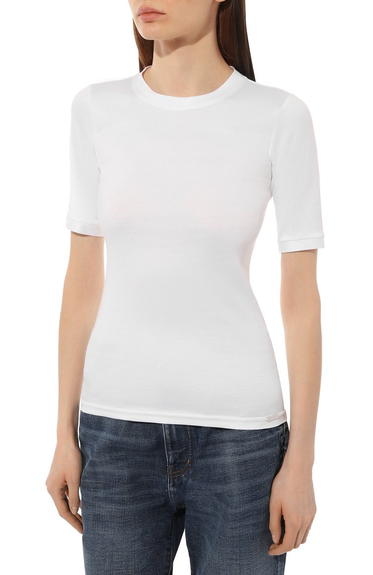 Хлопковая футболка KITON, арт. D55425H08051, фото 3