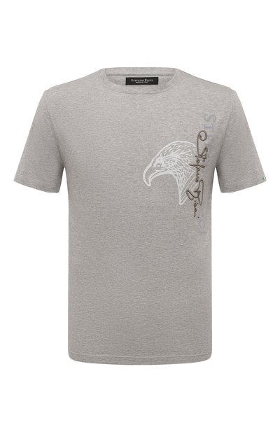 Мужская хлопковая футболка STEFANO RICCI, арт. MNH3102160/803C0