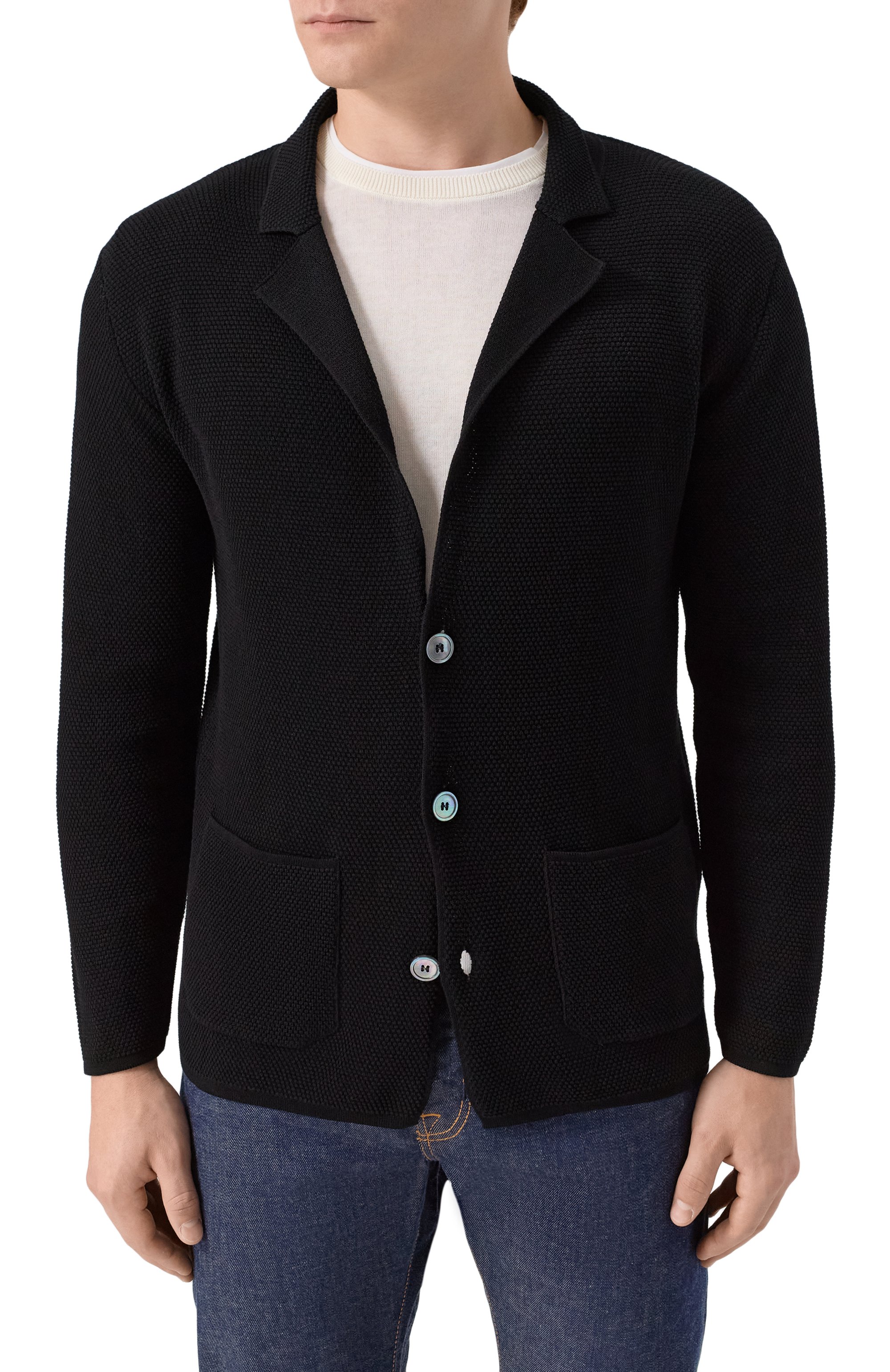 Хлопковый пиджак DANIELE FIESOLI, арт. DF0062, фото 4