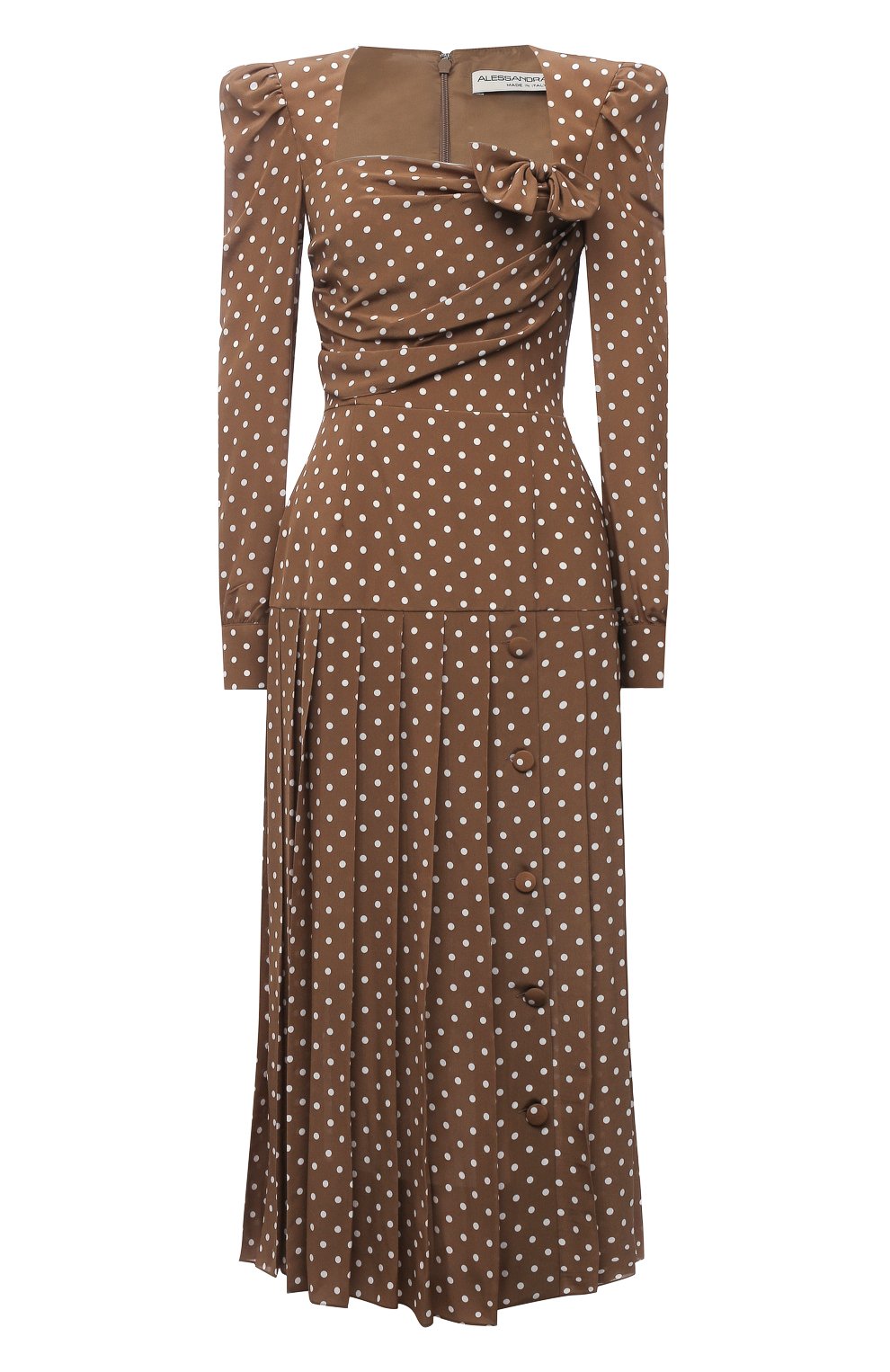 Шелковое платье ALESSANDRA RICH, арт. FAB2361-F3132, фото 1