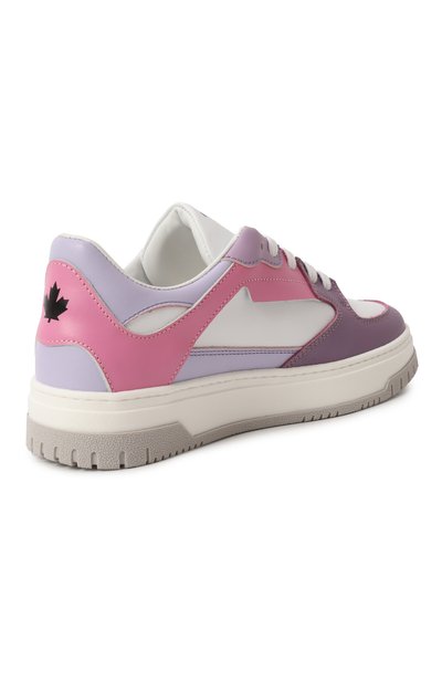 Кожаные кеды DSQUARED2, арт. 80223/VAR4/36-40, фото 3