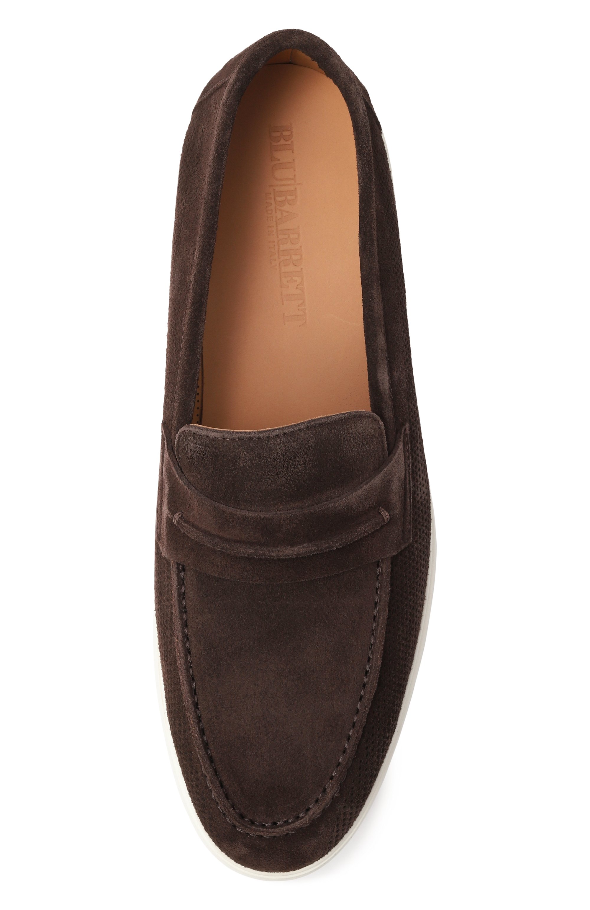 Замшевые лоферы BLU BARRETT, арт. EDWIN-14090.1/LIGHT CASHEMERE, фото 5