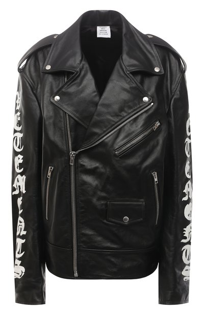 Кожаная куртка VETEMENTS, арт. UE52JA650BL 2435/W, фото 1