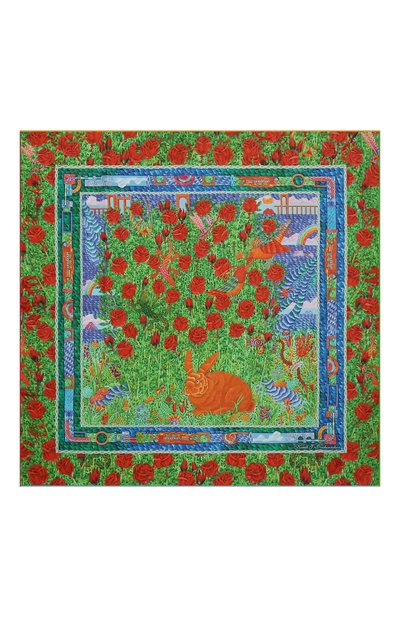 Шелковый платок rosebush KIRILL OVCHINNIKOV, арт. 90\ROS, фото 3