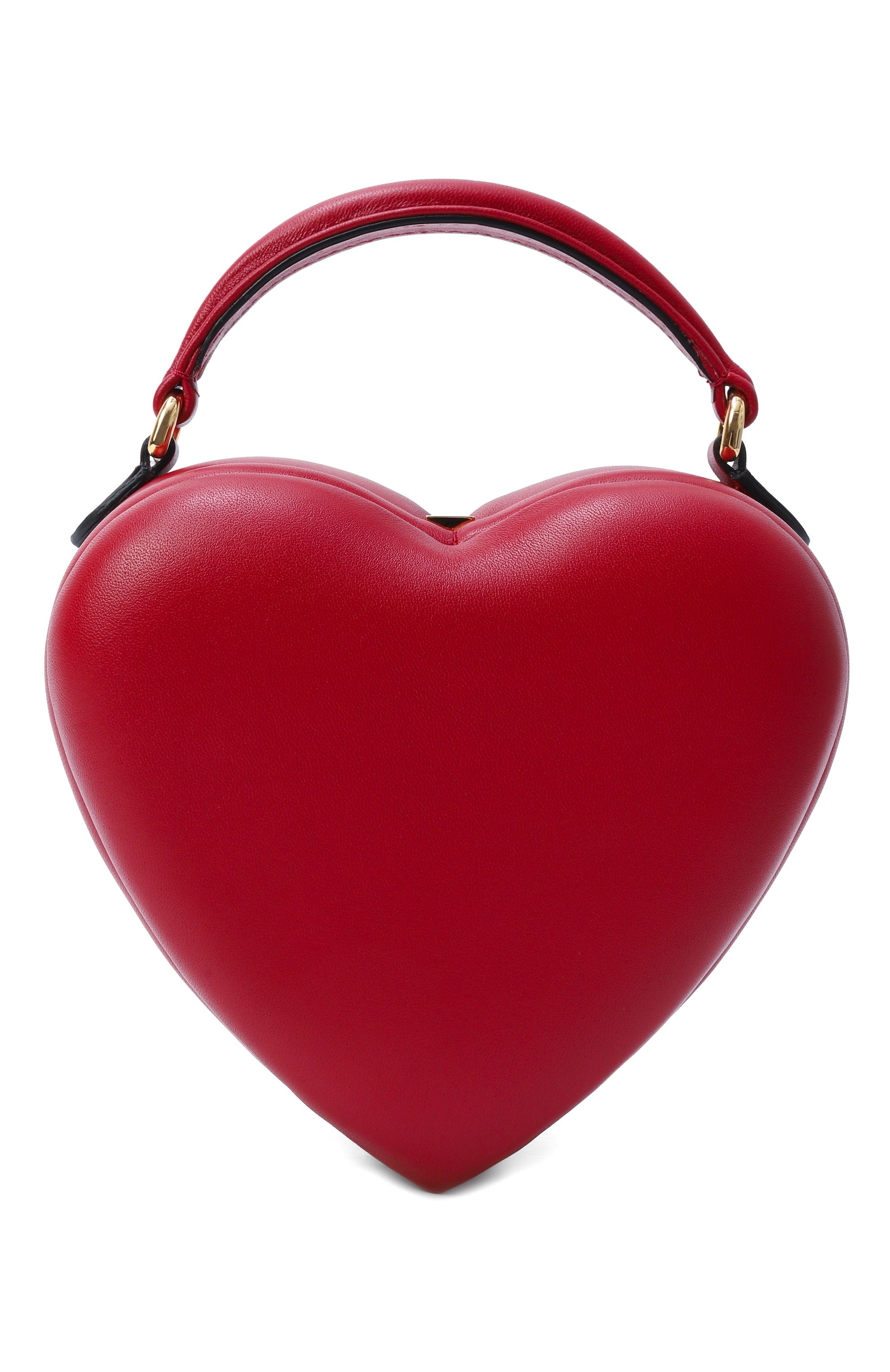 Сумка love me mini MOSCHINO красного цвета по цене 178000 руб., арт. MC4137PP1N/0A0, фото 1 Сумка love me mini MOSCHINO, арт. MC4137PP1N/0A0, фото 1