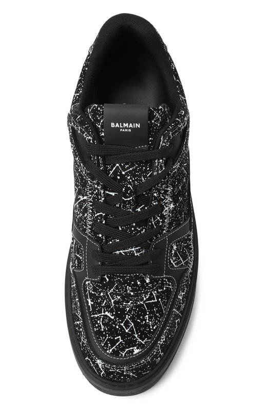 Замшевые кеды B-Court Skate Balmain EM0VI372/LSVG Чёрный  EM0VI372/LSVG Фото 6