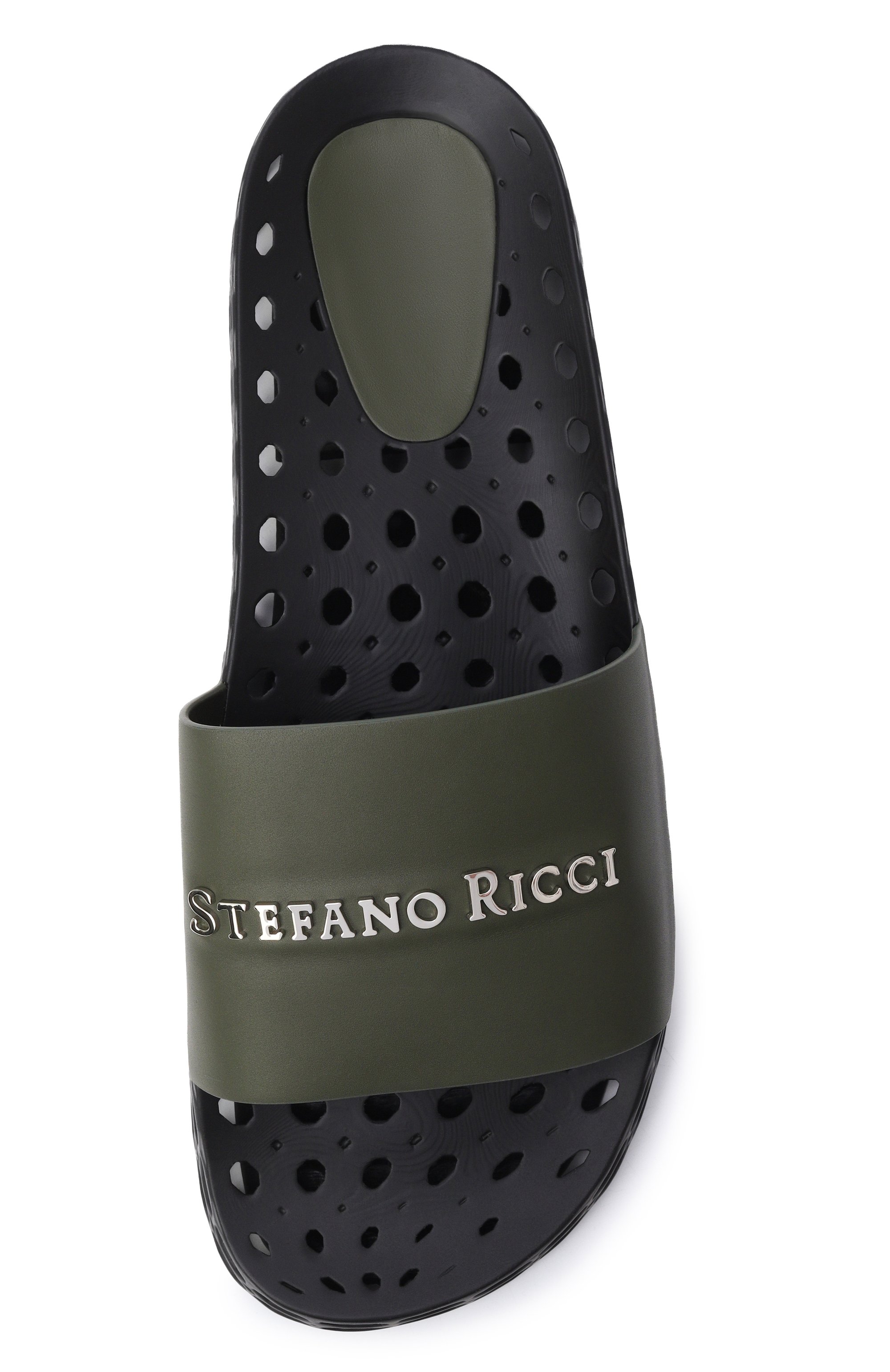 Кожаные шлепанцы STEFANO RICCI, арт. UT50_G777/WY, фото 5