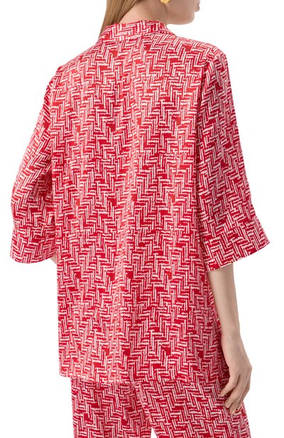 Шелковая блузка KITON, арт. D51411K0964E02, фото 4