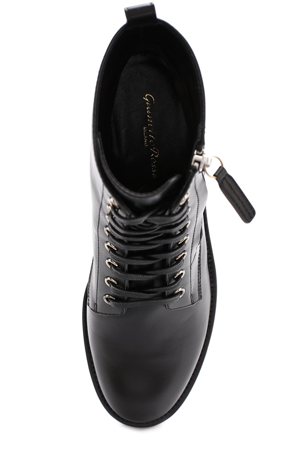 Кожаные ботинки на шнуровке GIANVITO ROSSI, арт. G70695.20CU0.VIP, фото 5