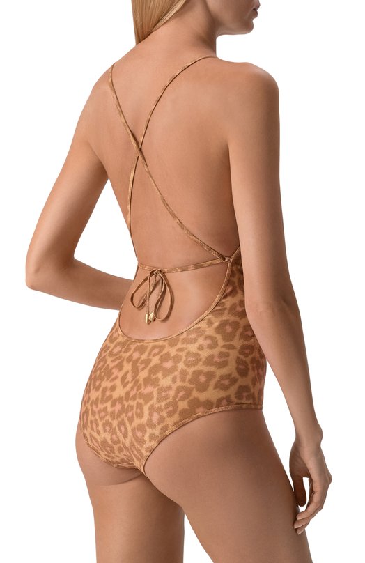 Слитный купальник Zimmermann 5489WRS261 Леопардовый  5489WRS261 Фото 3