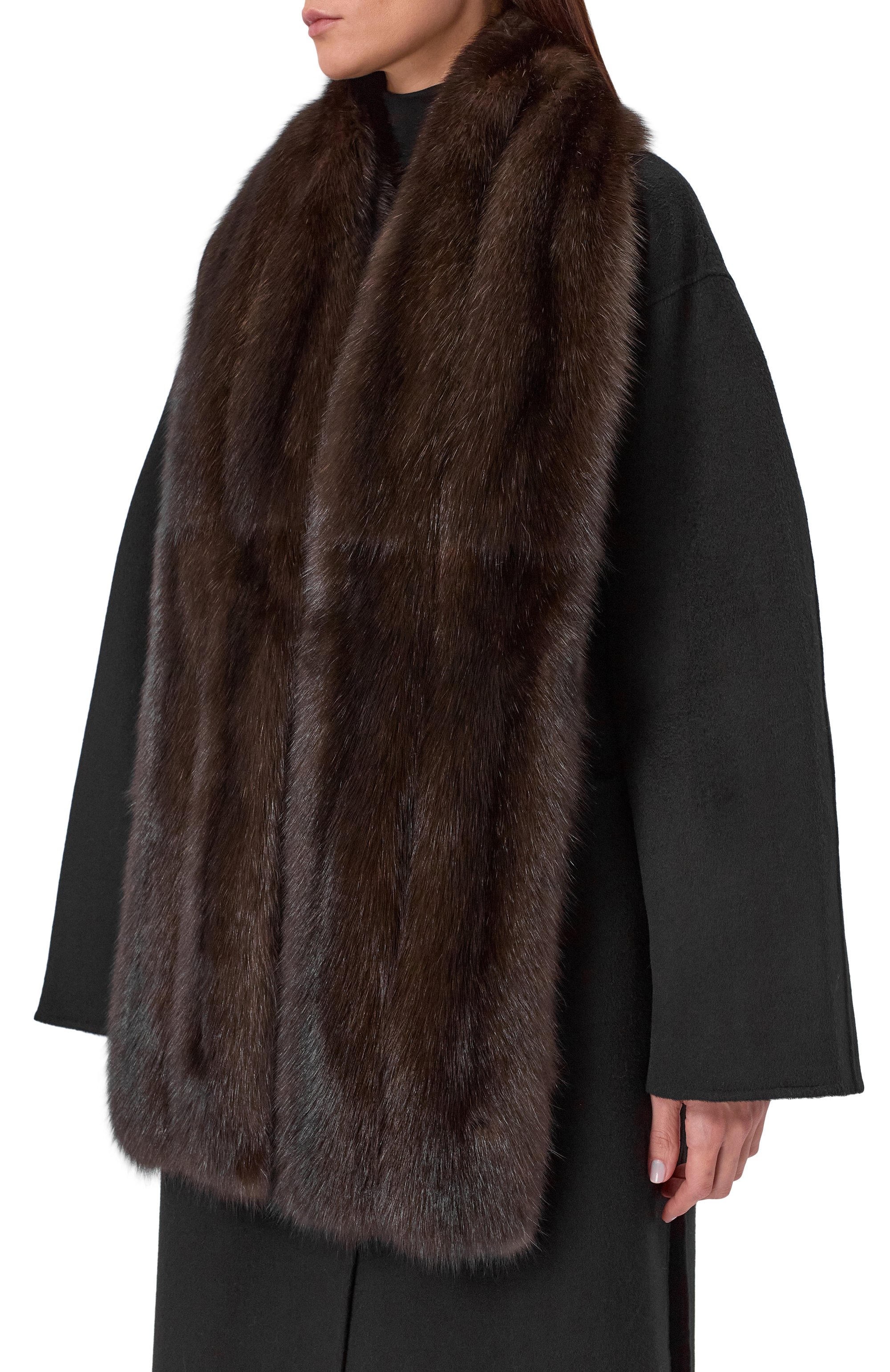 Меховой шарф из соболя VICTORIA KUSENKOVA, арт. 509500003030, фото 2