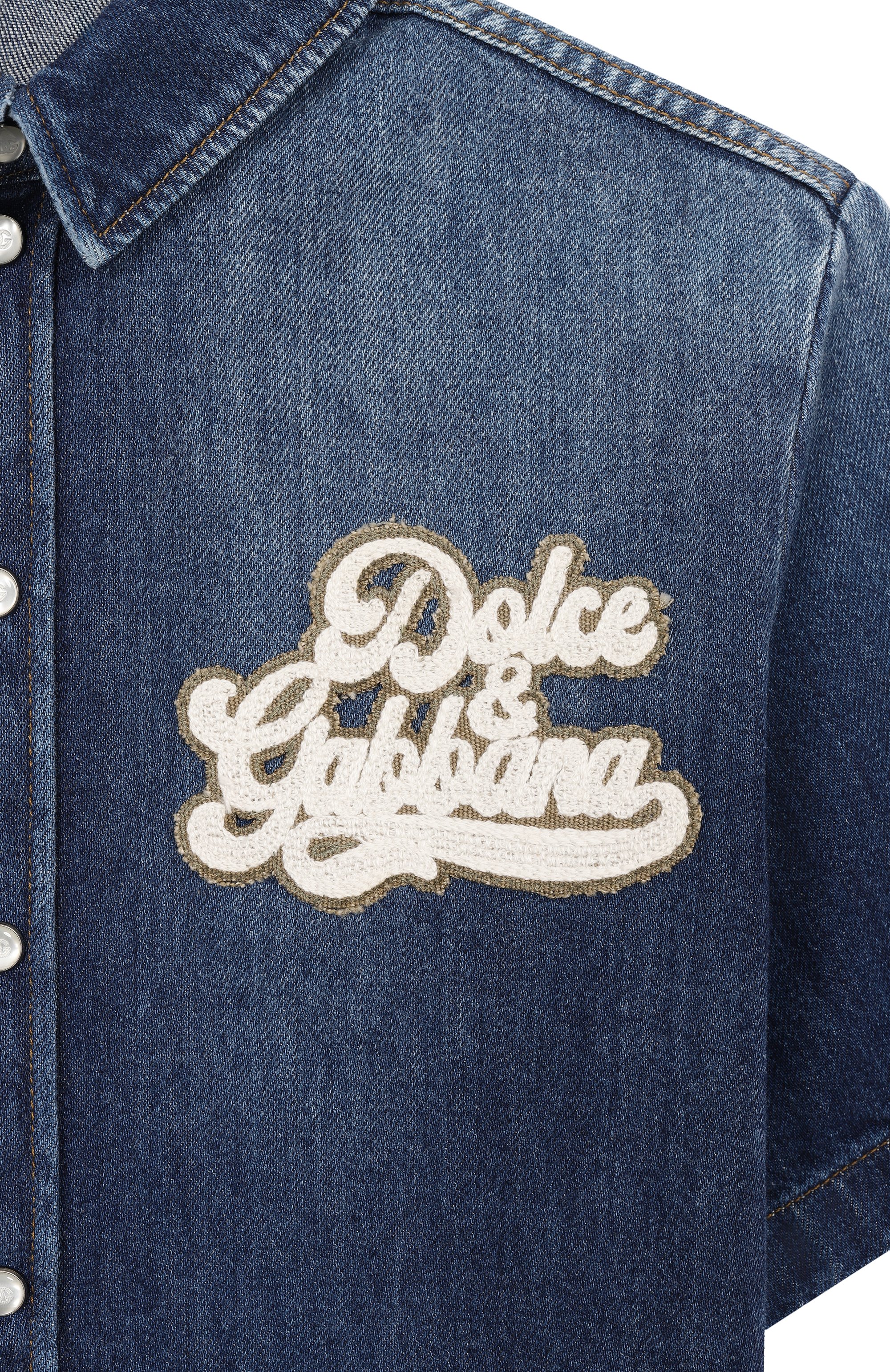 Джинсовая рубашка DOLCE & GABBANA, арт. L44S77/LDD66_001, фото 3