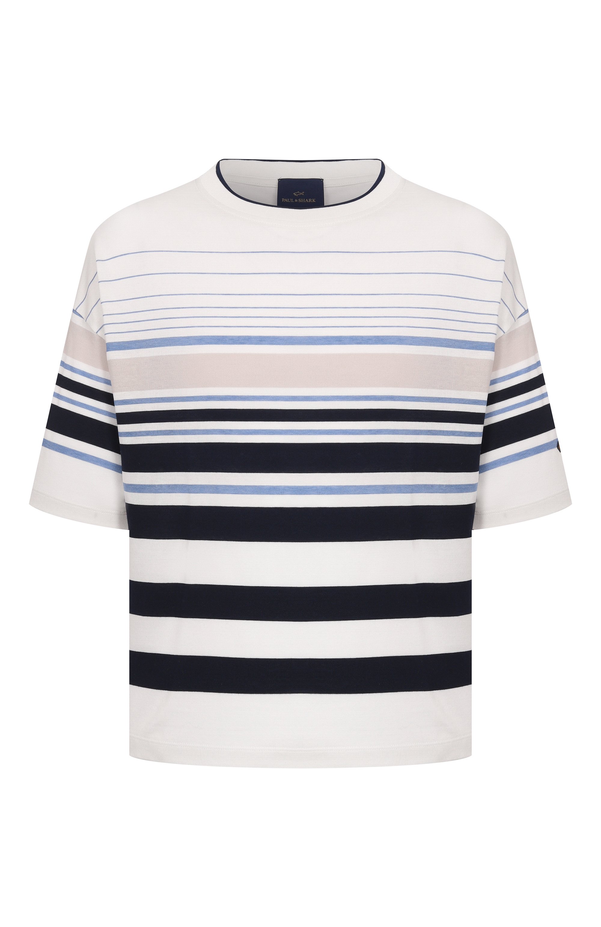 Хлопковая футболка PAUL&SHARK, арт. 25411103, фото 1