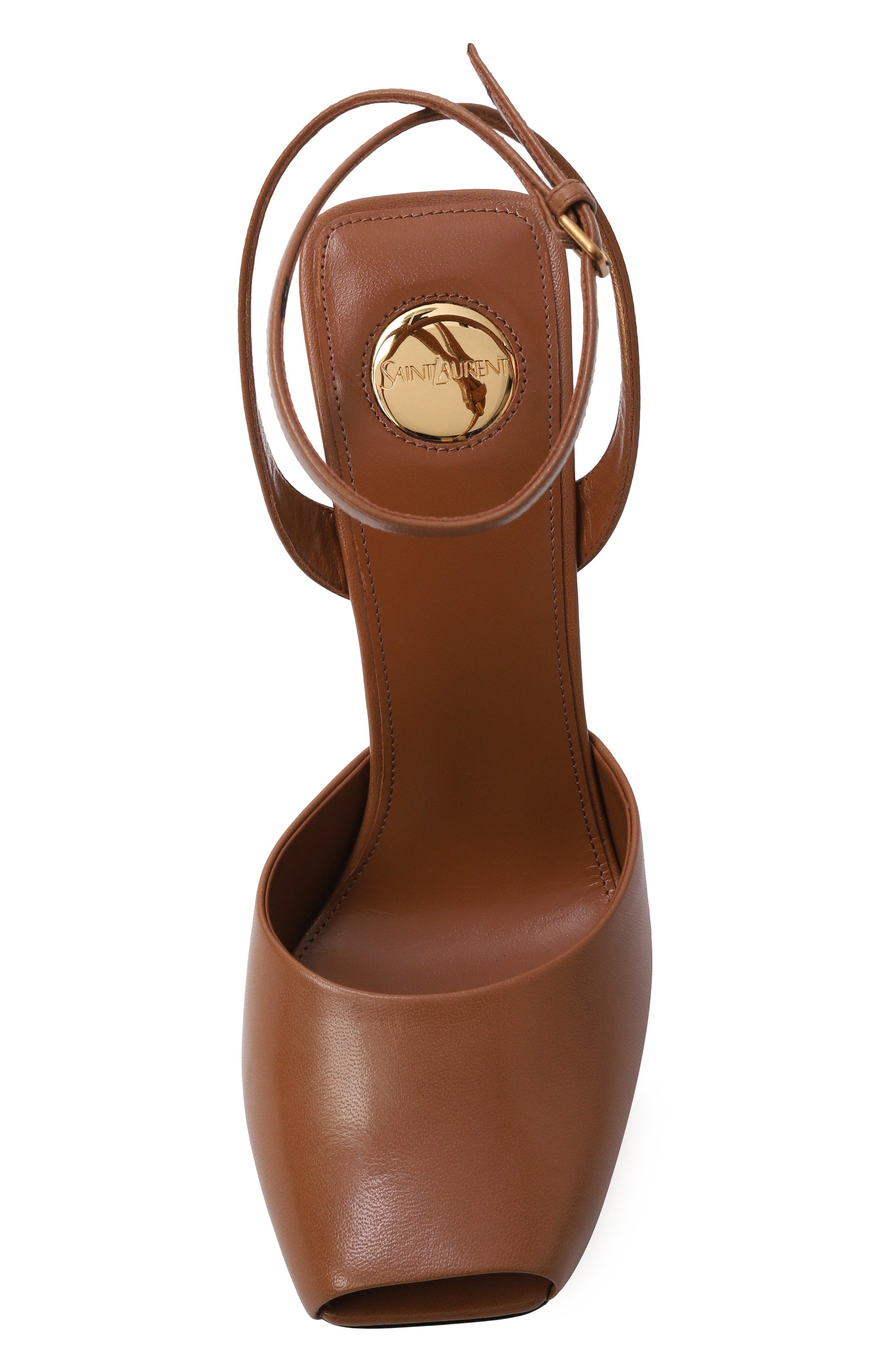 Кожаные туфли la scandale 110 SAINT LAURENT, арт. 806048/AACSQ, фото 6