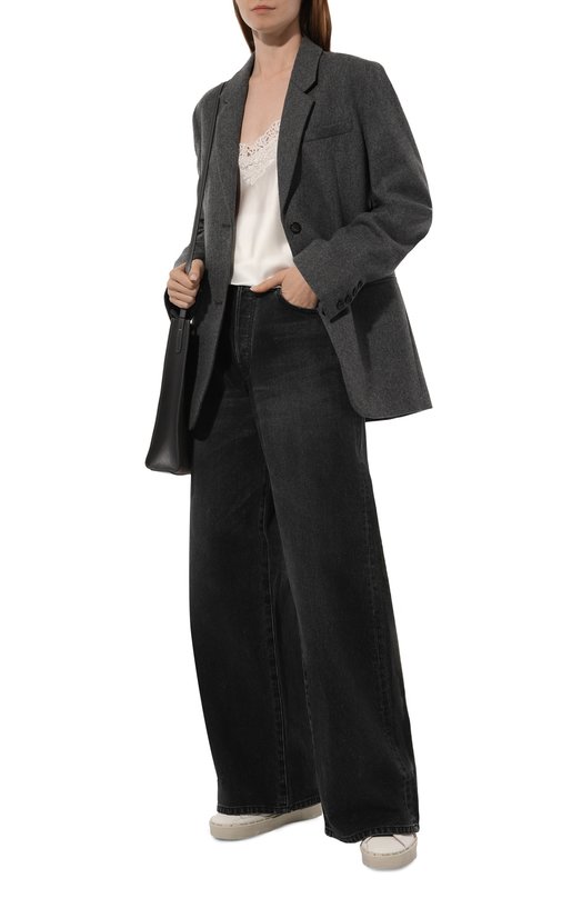 Кожаные кеды Hi Star Golden Goose Deluxe Brand GWF00118.F004723 Белый  GWF00118.F004723 Фото 2