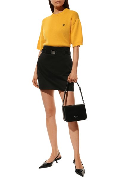 Кашемировый пуловер PRADA, арт. P24R1B-102N-F0010-221, фото 2