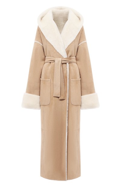 Дубленка с поясом KITON, арт. D50672X04T72, фото 1