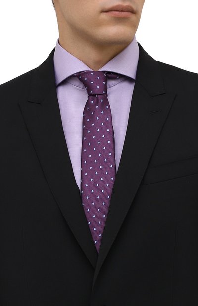 Шелковый галстук LANVIN, арт. 1303/TIE, фото 2