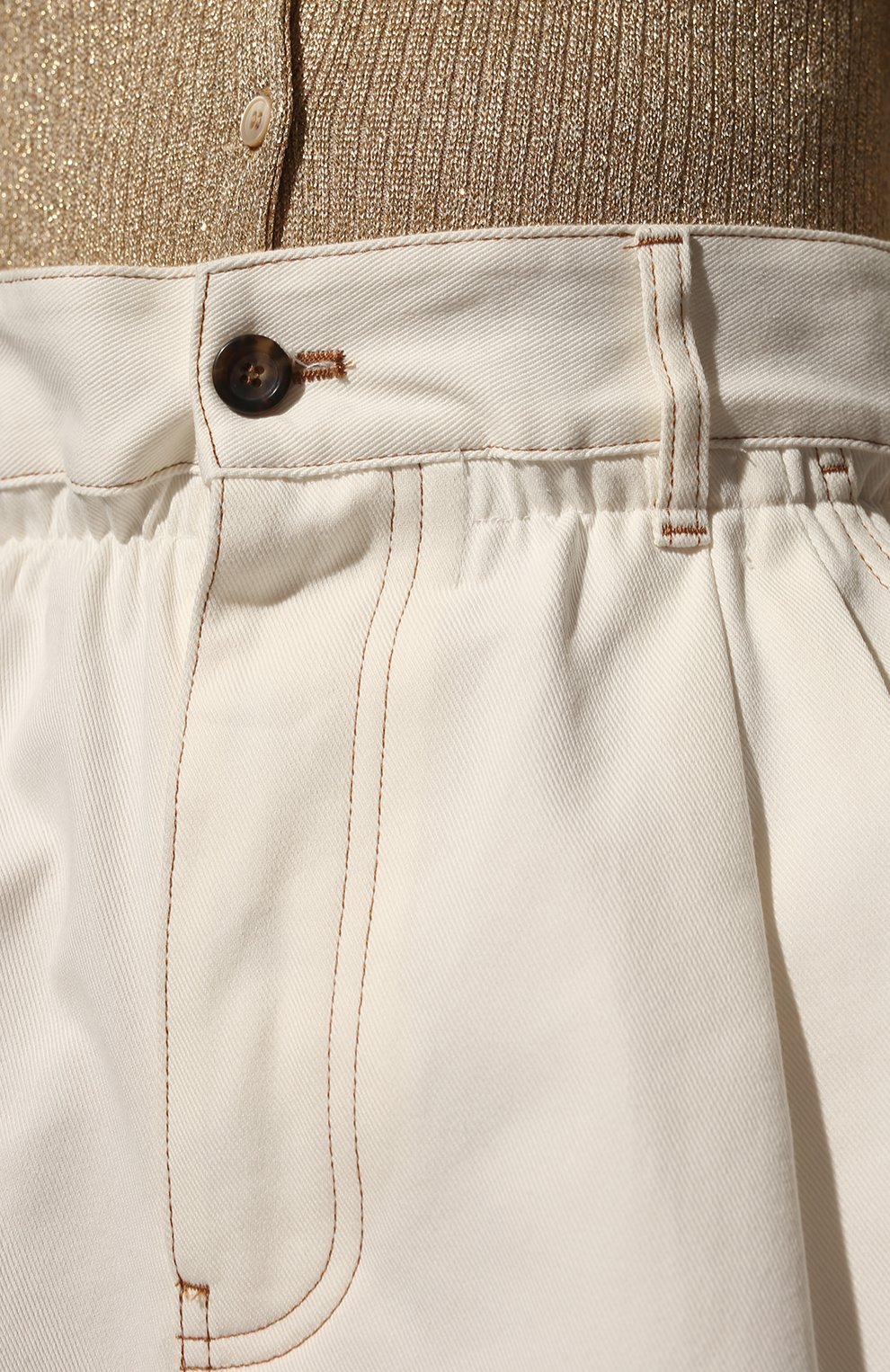 Джинсовые шорты MIU MIU, арт. MP1377-672-F0009, фото 5