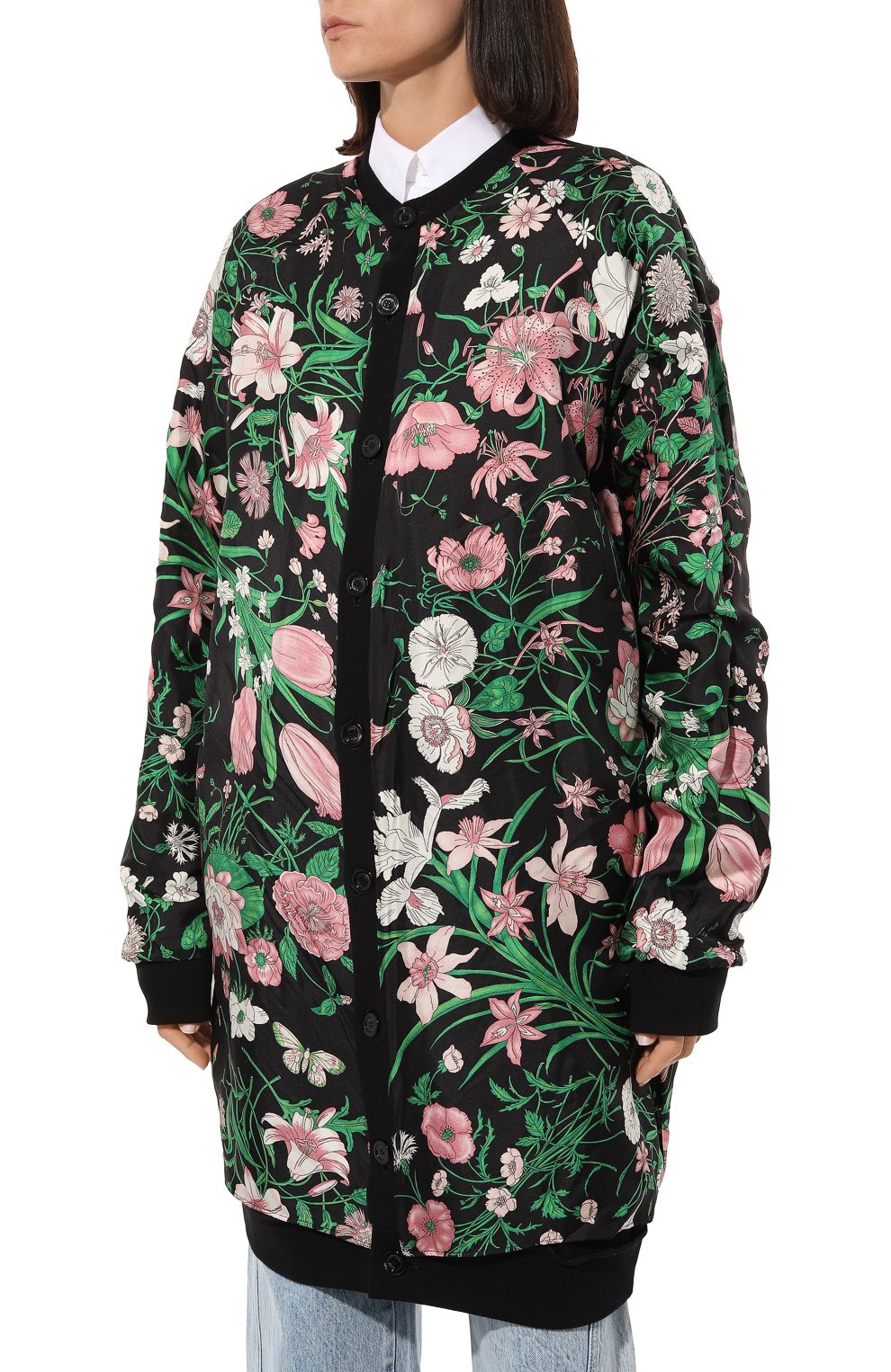 Хлопковый кардиган GUCCI, арт. 581167 XJBI1, фото 6