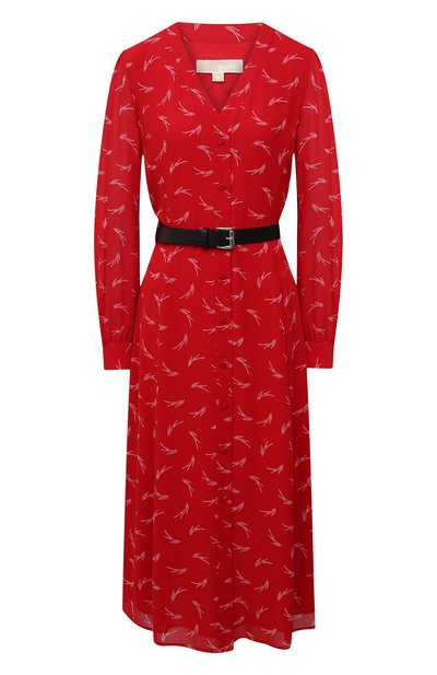 Платье MICHAEL MICHAEL KORS красного цвета по цене 26800 руб., арт. MH08Y46GKY, фото 1 Платье MICHAEL MICHAEL KORS, арт. MH08Y46GKY, фото 1