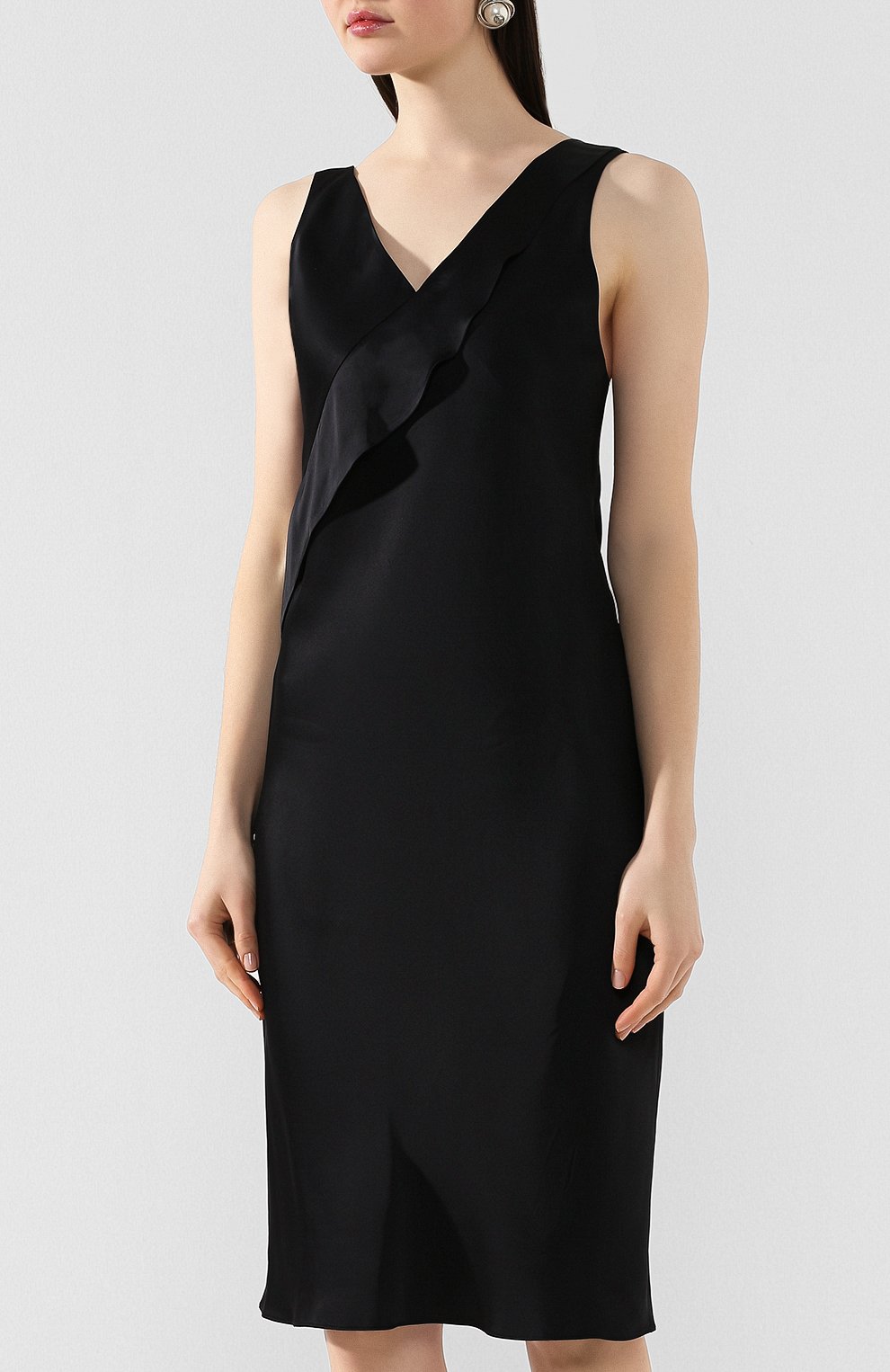 Атласное платье HELMUT LANG, арт. K01HW605, фото 3