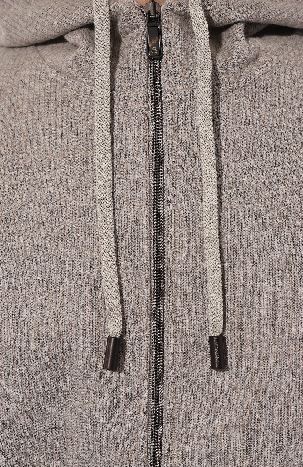 Толстовка из хлопка и шерсти CAPOBIANCO, арт. 17M405.GP00., фото 5