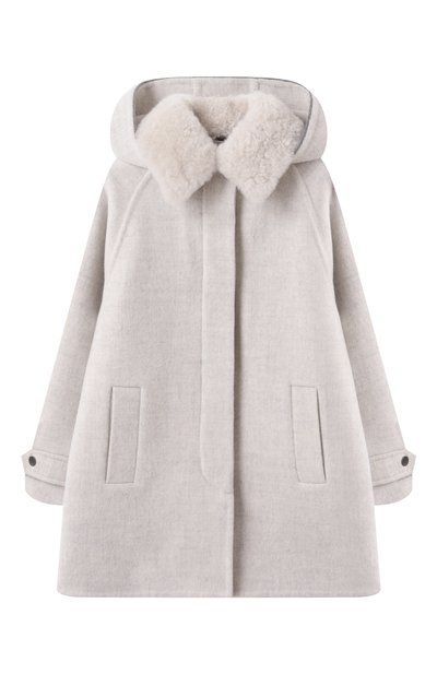 Пальто из шерсти и кашемира BRUNELLO CUCINELLI, арт. BD532K020B