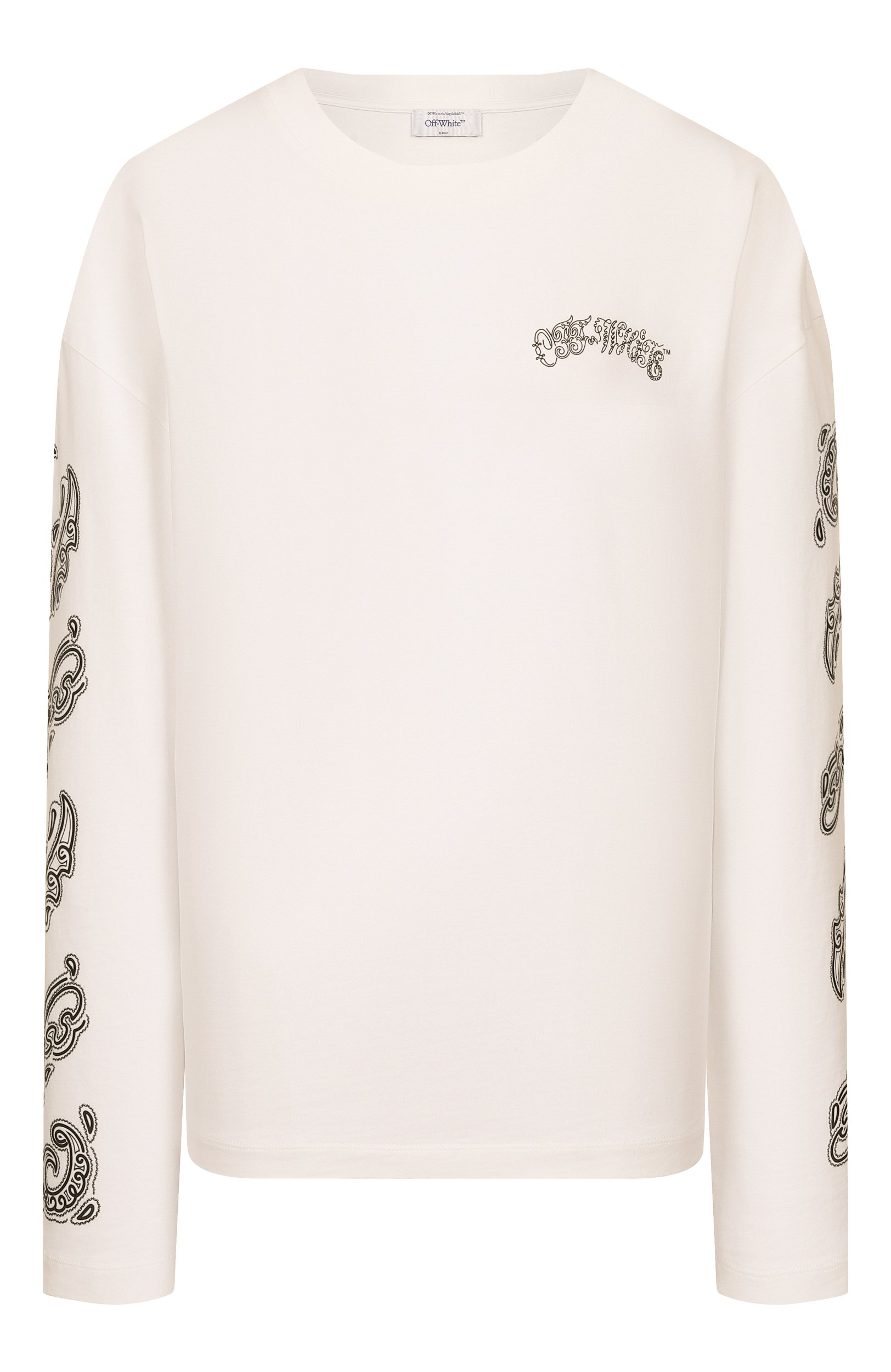 Хлопков ый лонгслив OFF-WHITE, арт. 2FB00426T, фото 1