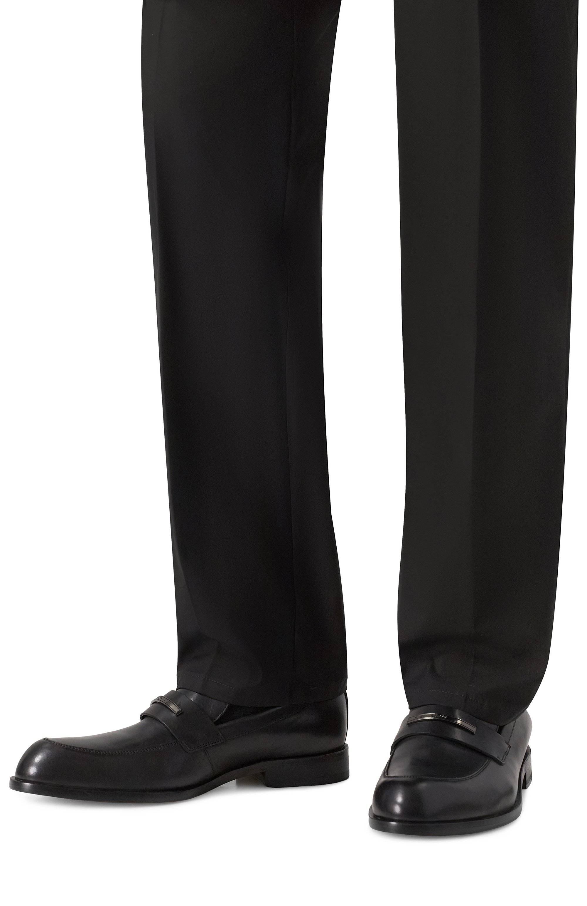 Кожаные лоферы tayil BOSS, арт. 50557630, фото 3