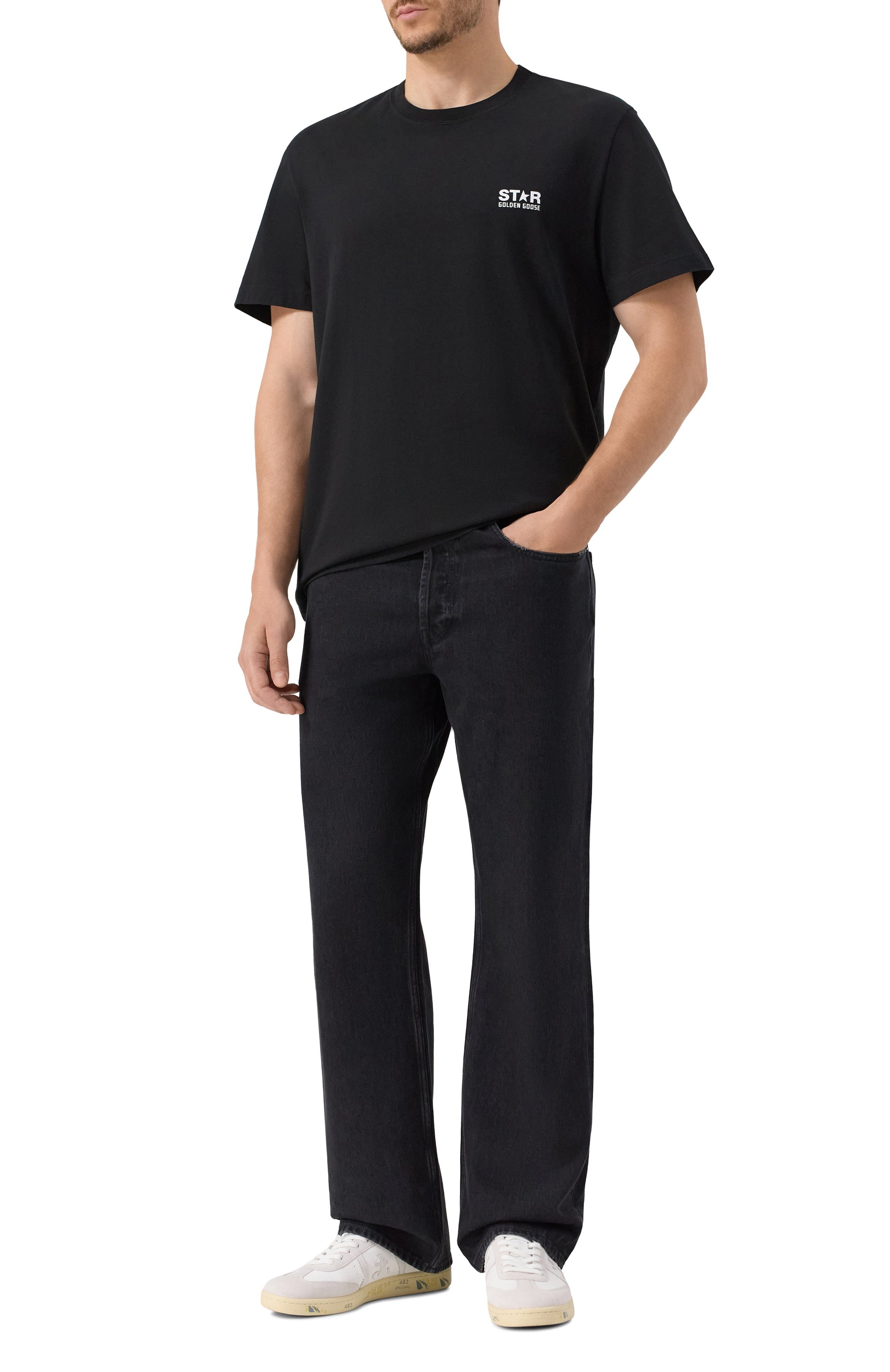 Джинсы GOLDEN GOOSE DELUXE BRAND, арт. GMP01636.P000621, фото 2