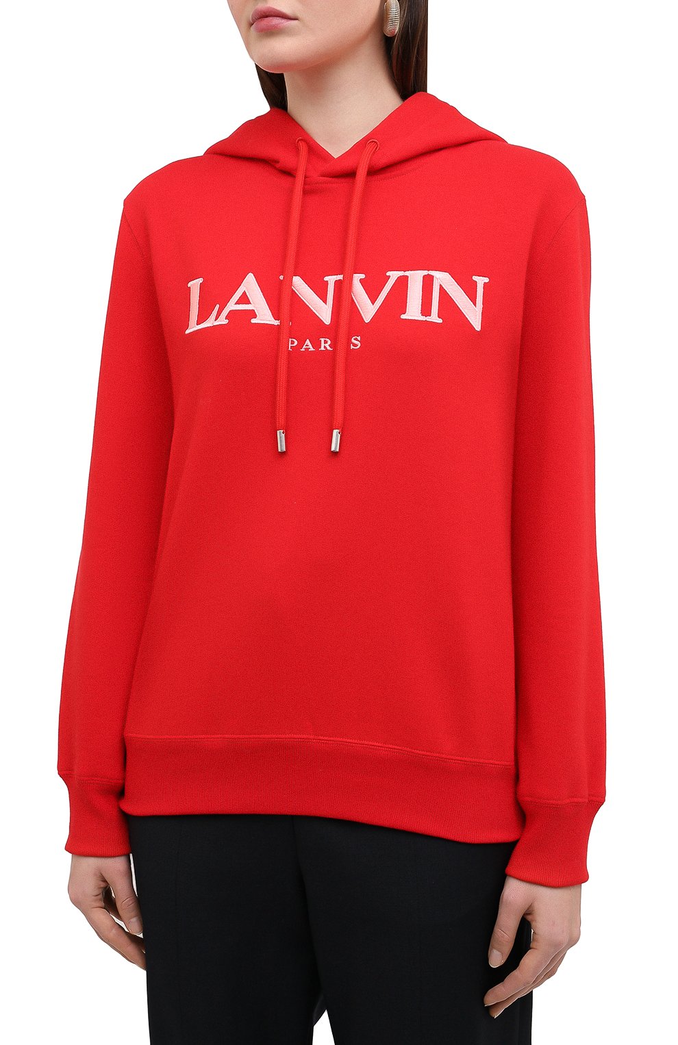 Хлопковое худи LANVIN, арт. RW-T0698J-JR32-H20, фото 3