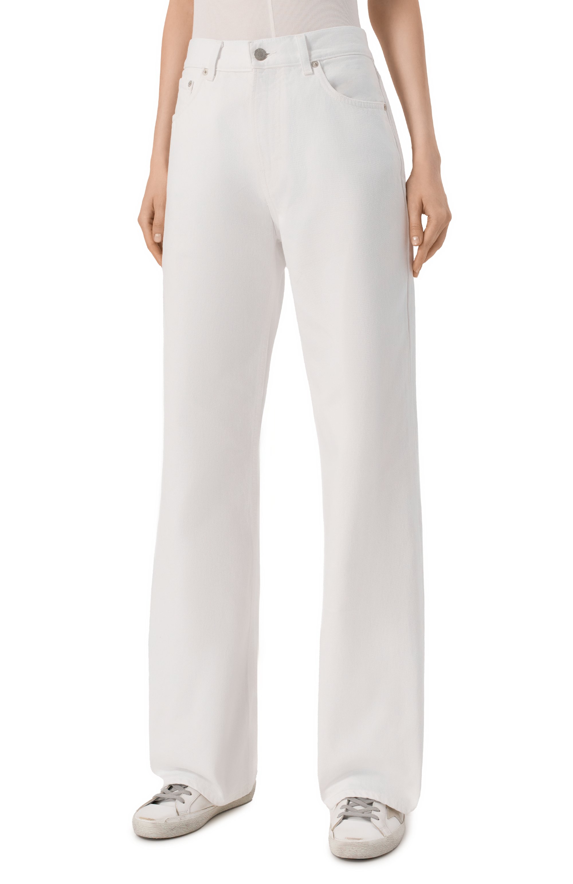 Джинсы HAIKURE белого цвета по цене 28750 руб., арт. HEW03185GF143T0503, фото 3 Джинсы HAIKURE, арт. HEW03185GF143T0503, фото 3