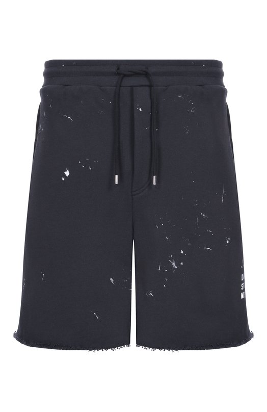 Хлопковые шорты DOMREBEL M STAFF/SWEATSH0RTS Чёрный M STAFF/SWEATSH0RTS