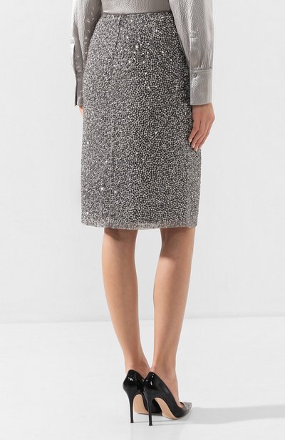 Шелковая юбка ESCADA, арт. 5031288, фото 4