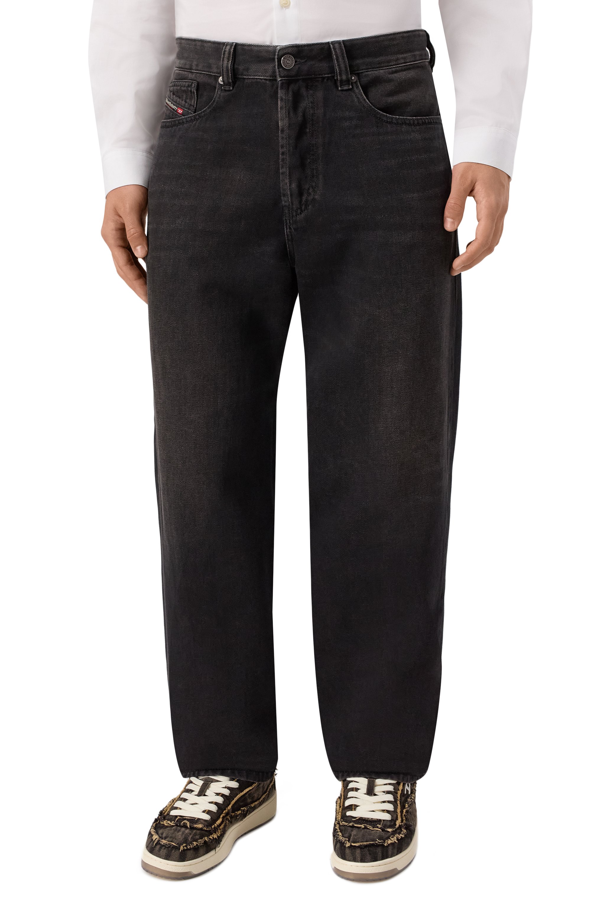 Джинсы 2024 d-macs DIESEL черного цвета по цене 21600 руб., арт. A18974/09J96, фото 3 Джинсы 2024 d-macs DIESEL, арт. A18974/09J96, фото 3