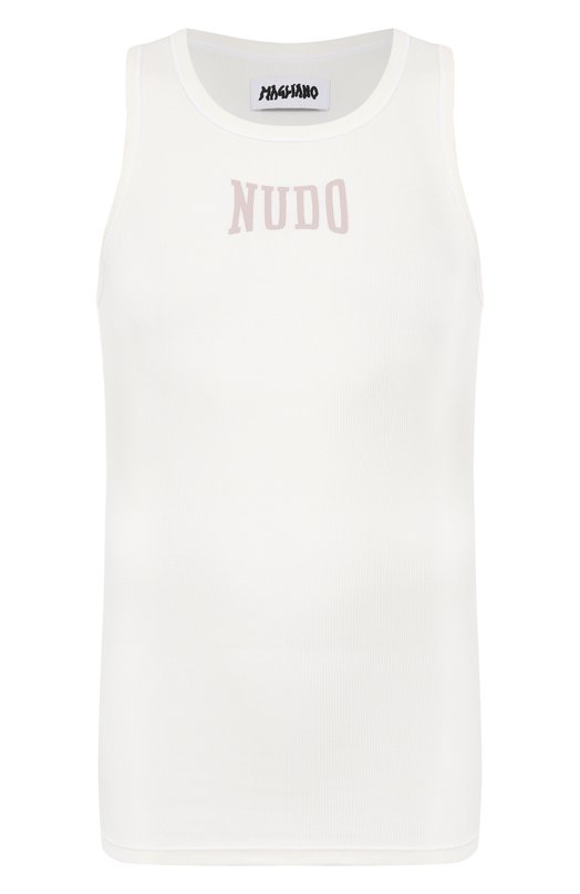 Хлопковая майка Magliano MGSS26TT02876 Белый MGSS26TT02876